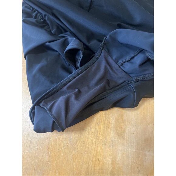 Shore Shapes Black TUMMY CONTROL TWIST BANDEAU One Piece Swimsuit SZ 16 - Picture 4 of 11